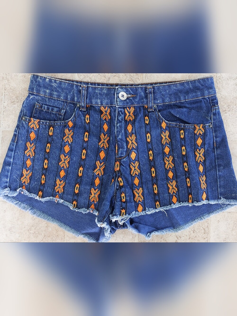 Embroidered Jeans Short Tally Weijl 30